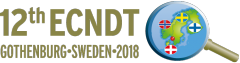 12th ECNDT Gothenburg Sweden 2018 logo