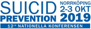 Suicidprevention, 12:e nationella konferensen, Norrköping 2-3 oktober 2019 logo