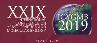 ICYGMB 2019. Yeast 2019. XXIX International conference on yeast genetics and molecular biology.