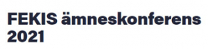 FEKIS ämneskonferens 2021 logo