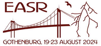 EASR Gothenburg 19-23 August 2024 logo
