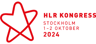 HLR Kongress, Stockholm, 1-2 oktober 2024, logo