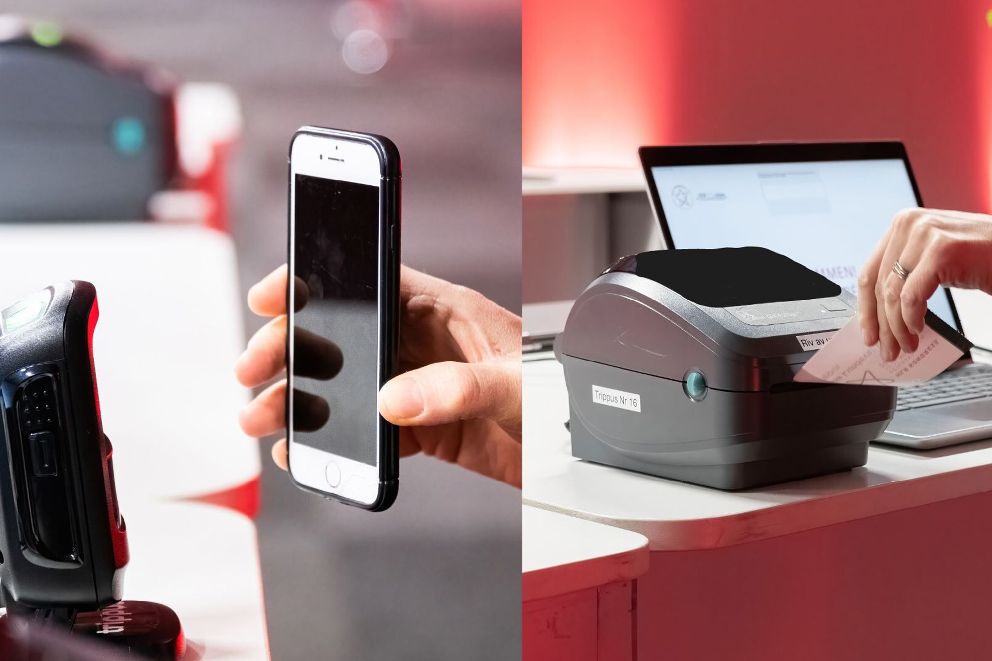 Scanning vid registrering