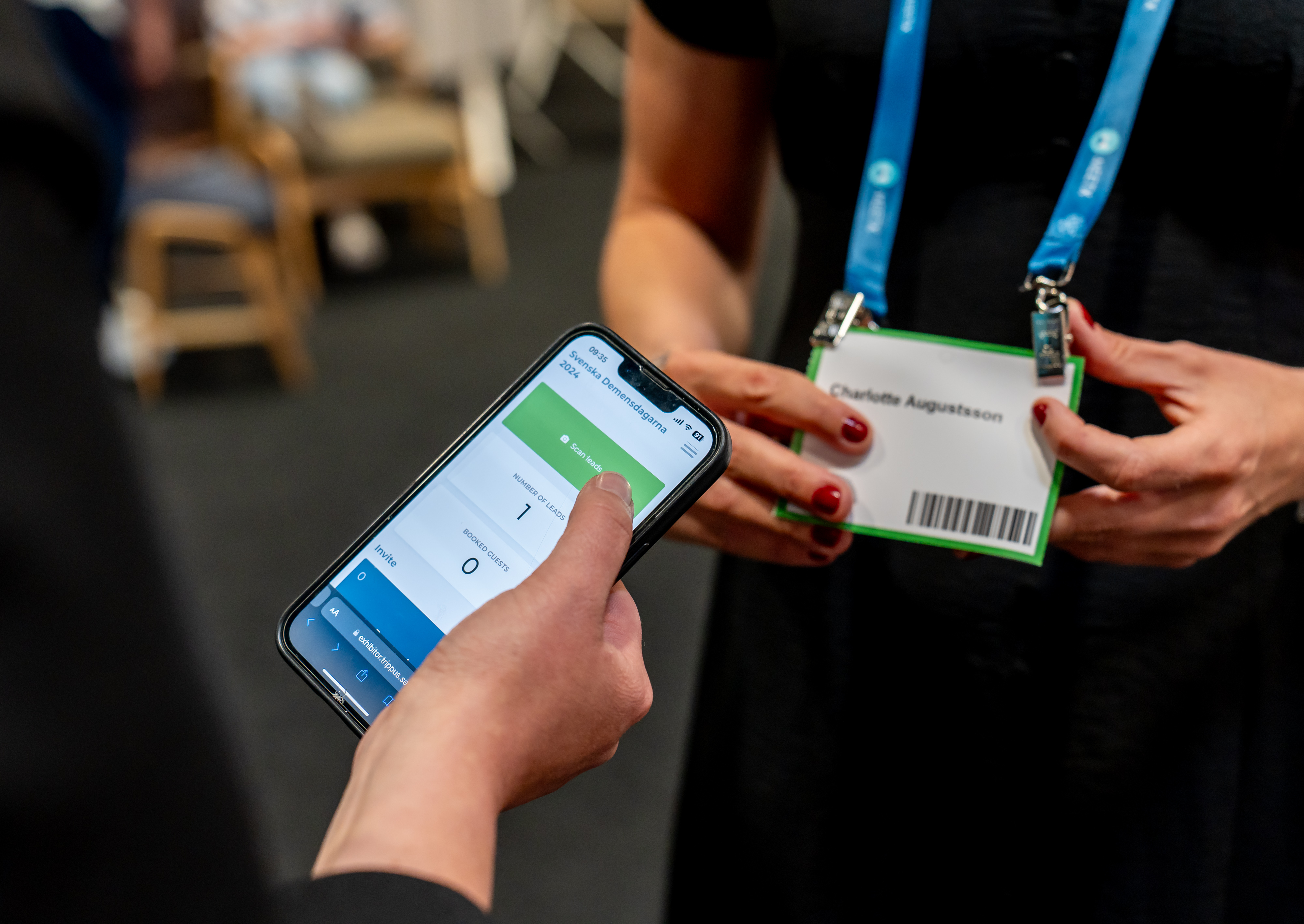 Leadscanning med telefon