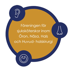 Föreningen för sjuksköterskor inom Öron, Näsa, Hals och Huvud- halskirurgi logo